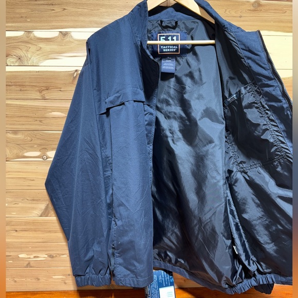 NEW Men’s 511 5.11 Tactical Dark Navy Response Jacket Coat Windbreaker XL NWT - Picture 4 of 12